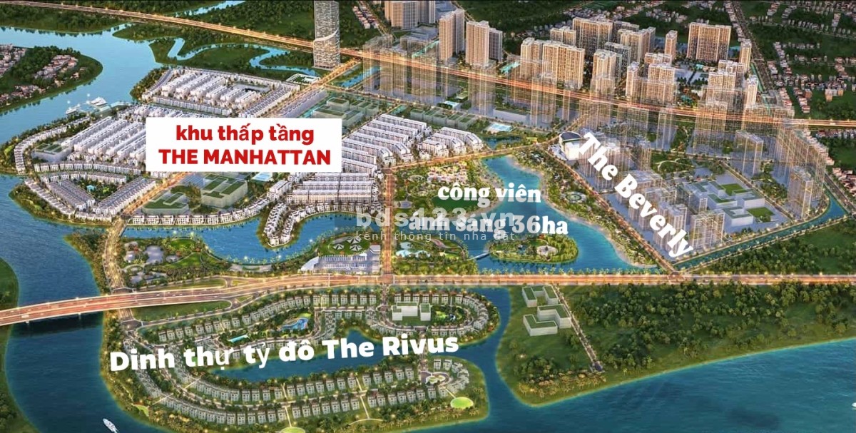 Giỏ hàng The Manhattan giá gốc CĐT, căn góc đẹp giá tốt, ck lên đến 11%, tặng xe Vinfast VF8-VF9