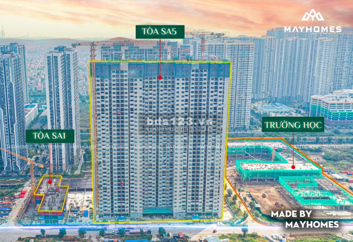 Sốc về giá "Tòa SA1" mở bán đợt đầu - Vinhomes Smart City