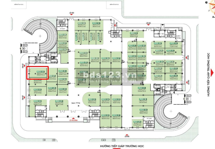 Bán Shop chân đế thương mại 100m Vinhomes Tây Mỗ phục vụ 50 tòa chung cư cao tầng giá 11 tỷ