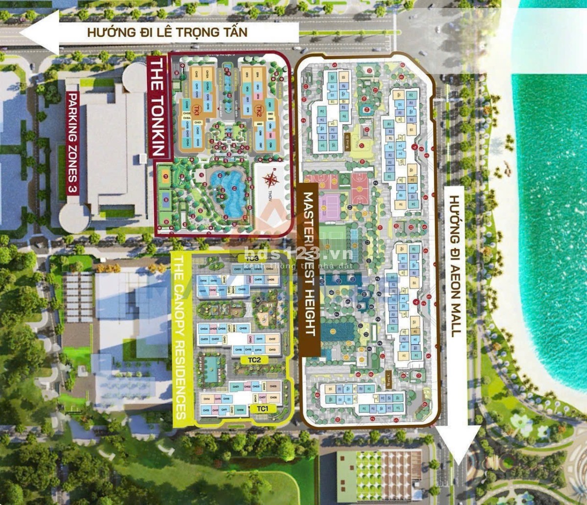 Canopy Vinhomes Smart City mật độ thấp, phủ xanh cao 2 hầm xe, gần công viên từ 1,5 tỉ