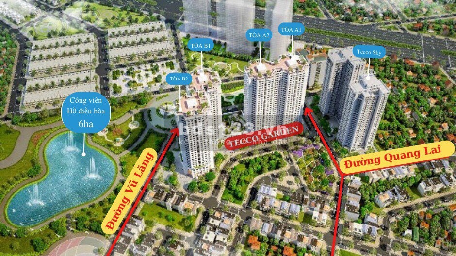 Thông báo mở bán đợt cuối 20 căn Tecco Garden - vay NH 0%, trong 18 tháng - CK 7%