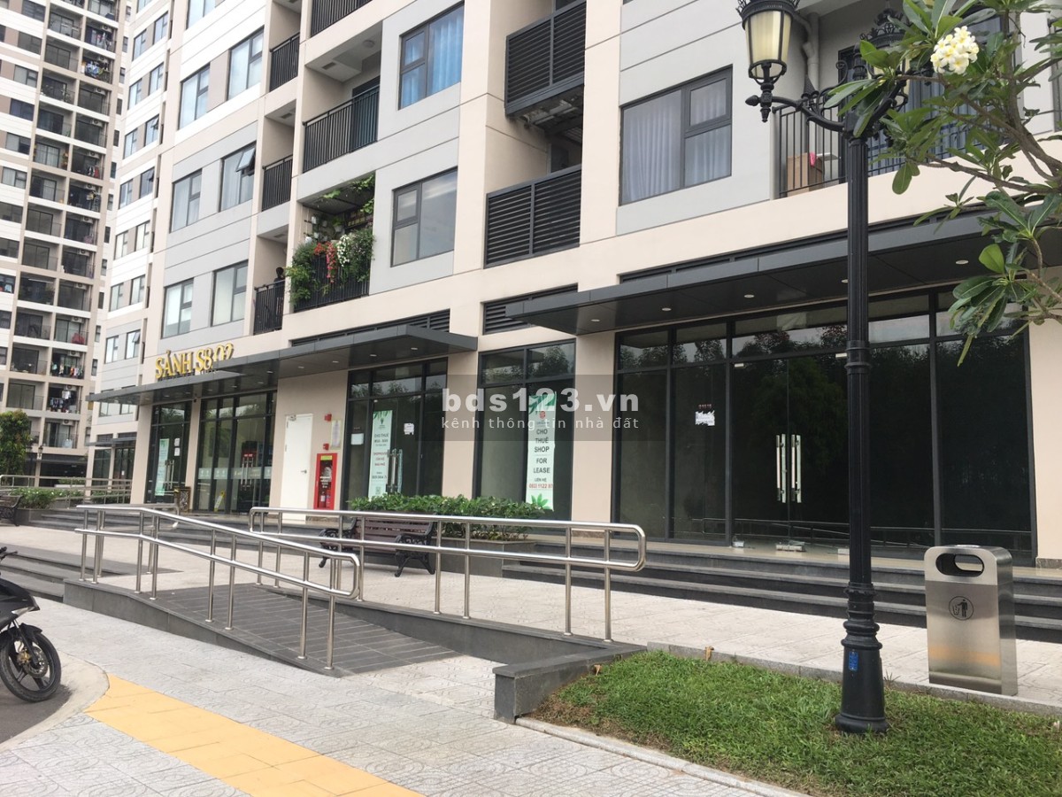 Shophouse Vinhomes Quân 9, 51m2 mặt sảnh giá thuê chỉ 15 triệu