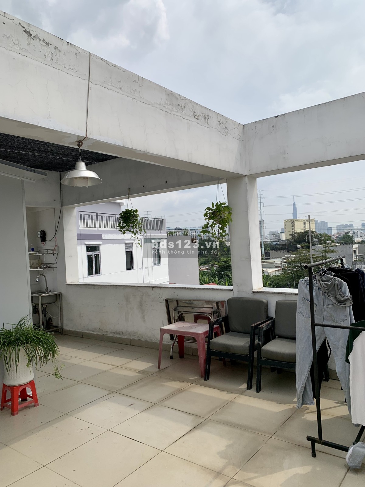 Cho thuê phòng trọ ở 1-2 người tầng 4 thoáng mát view đẹp Dương Quảng Hàm p5 Gò Vấp