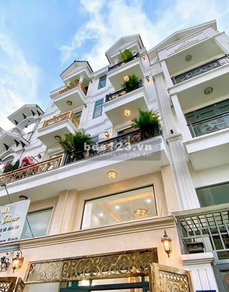 Bán nhà Lê Văn Thọ 4.2x25m Trệt 3 lầu giá 7.5 tỷ xe hơi đậu trong nhà
