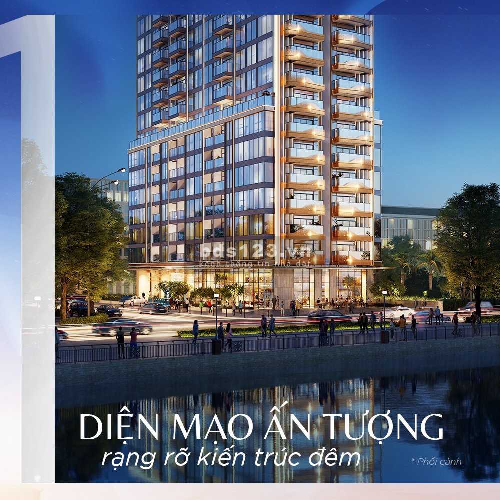 Bán căn hộ cao cấp trực diện mặt tiền Bạch Đằng Sông Hàn Cầu Rồng Đà Nẵng