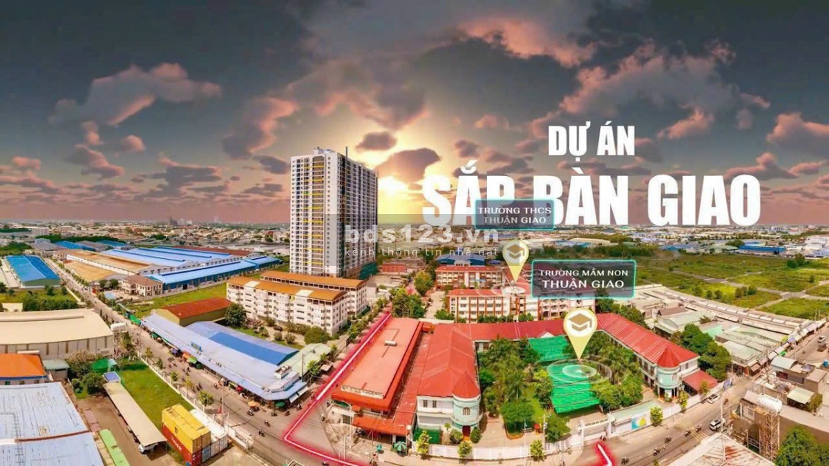 Chung cư Bình Dương giá rẻ dưới 1 tỷ, thanh toán chỉ 100 triệu qua tết vào ở ngay
