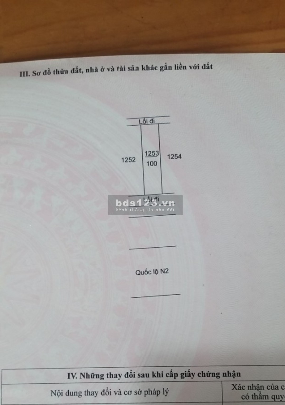 Đất sổ đỏ Thổ 5x22m N2 Long Thạnh Thủ Thừa Long An