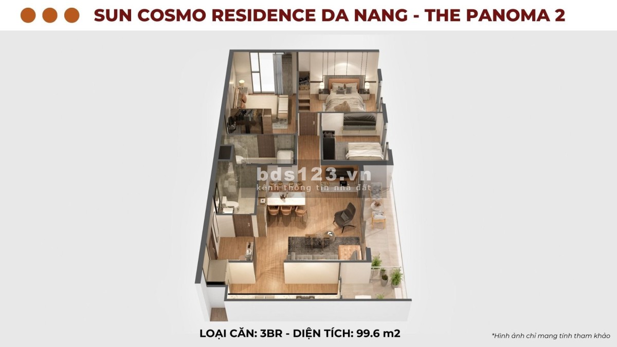 Bán căn góc 3PN. 2 View Sông & Biển chỉ 5.567 tỷ/căn. Đã bao gồm VAT & KPBT