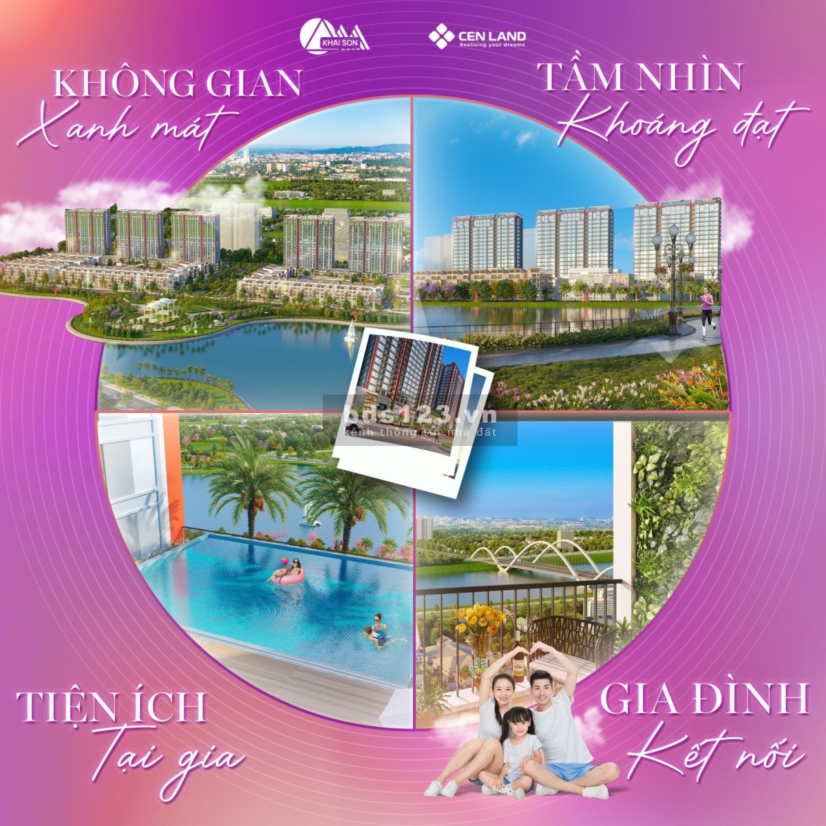 Dự án chung cư Khai Sơn City giá khoảng 3tỷ