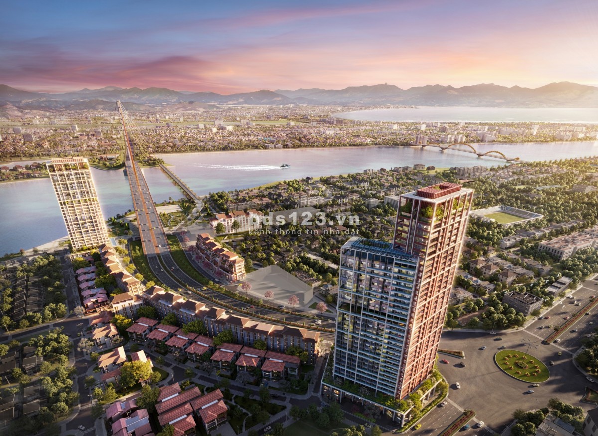 Căn góc 2PN - 77m2. View Sông chỉ 3.606 tỷ/căn. Thanh toán dàn trải 30 tháng chỉ 5%/đợt