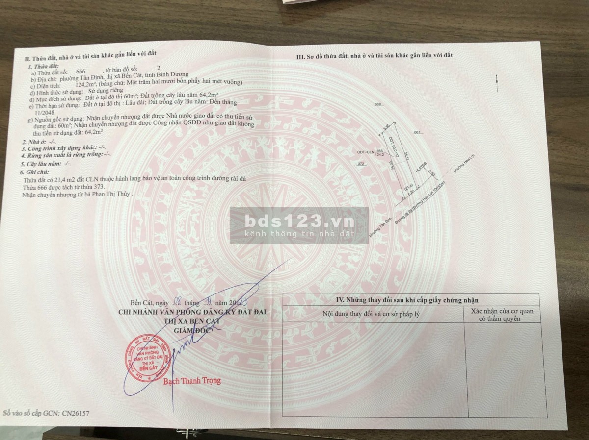 Đất gần chợ Nhật Huy, có thổ cư, sổ sẵn, đường 5m