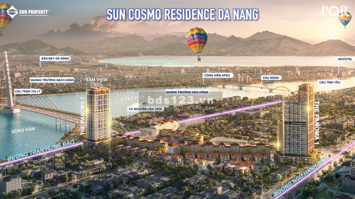 Căn góc 2PN - 77m2. View Sông chỉ 3.606 tỷ/căn. Thanh toán dàn trải 30 tháng chỉ 5%/đợt