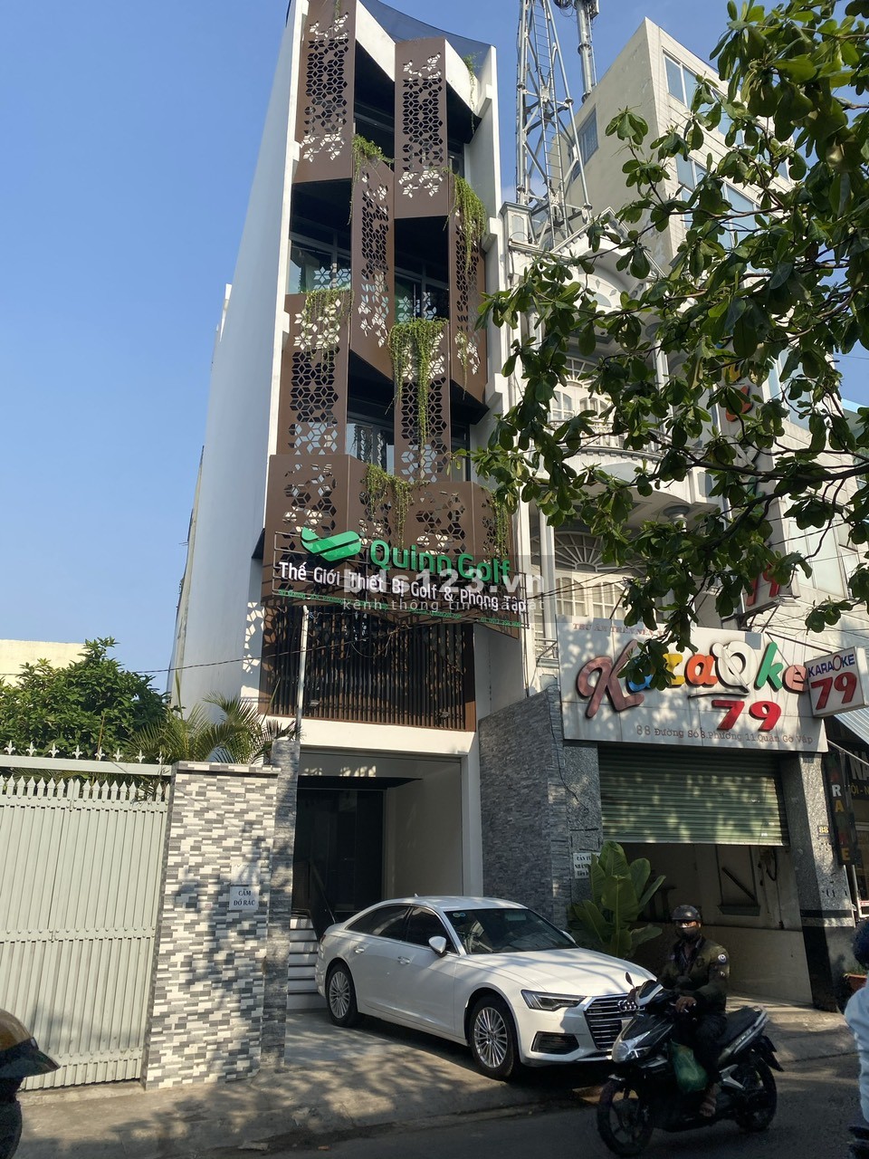 Bán nhà mặt tiền đường số 8, xe đi lại đông đúc, thuận lợi kinh doanh, thiết kế đẹp, 5 lầu