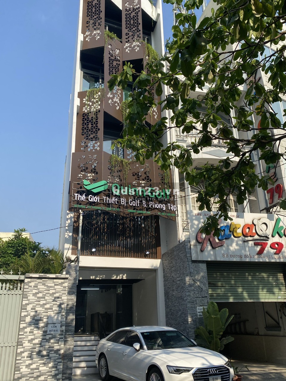 Bán nhà mặt tiền đường số 8, xe đi lại đông đúc, thuận lợi kinh doanh, thiết kế đẹp, 5 lầu