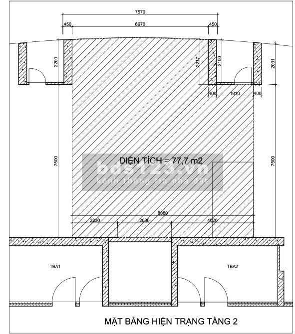 Chính Chủ Cần Cho Thuê Mặt Bằng 360 Giải Phóng, Phương Liệt, HN Giá 8.8usd/m Diện Tích 162.60m2