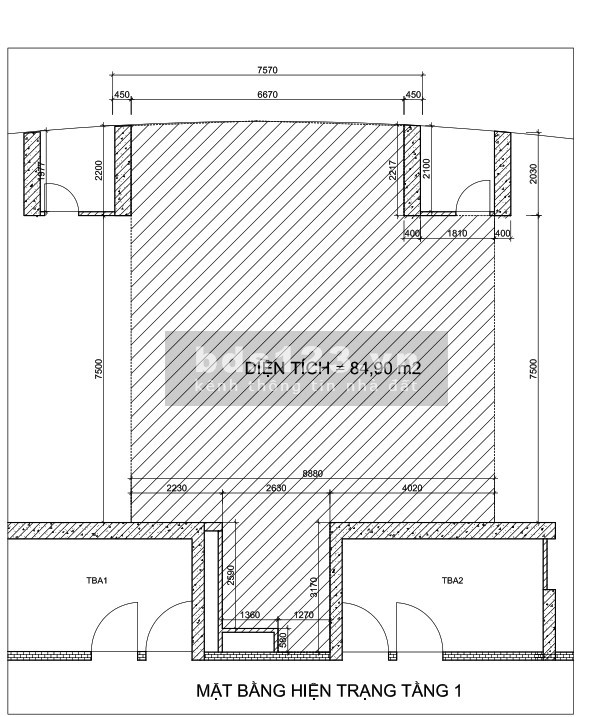 Chính Chủ Cần Cho Thuê Mặt Bằng 360 Giải Phóng, Phương Liệt, HN Giá 8.8usd/m Diện Tích 162.60m2