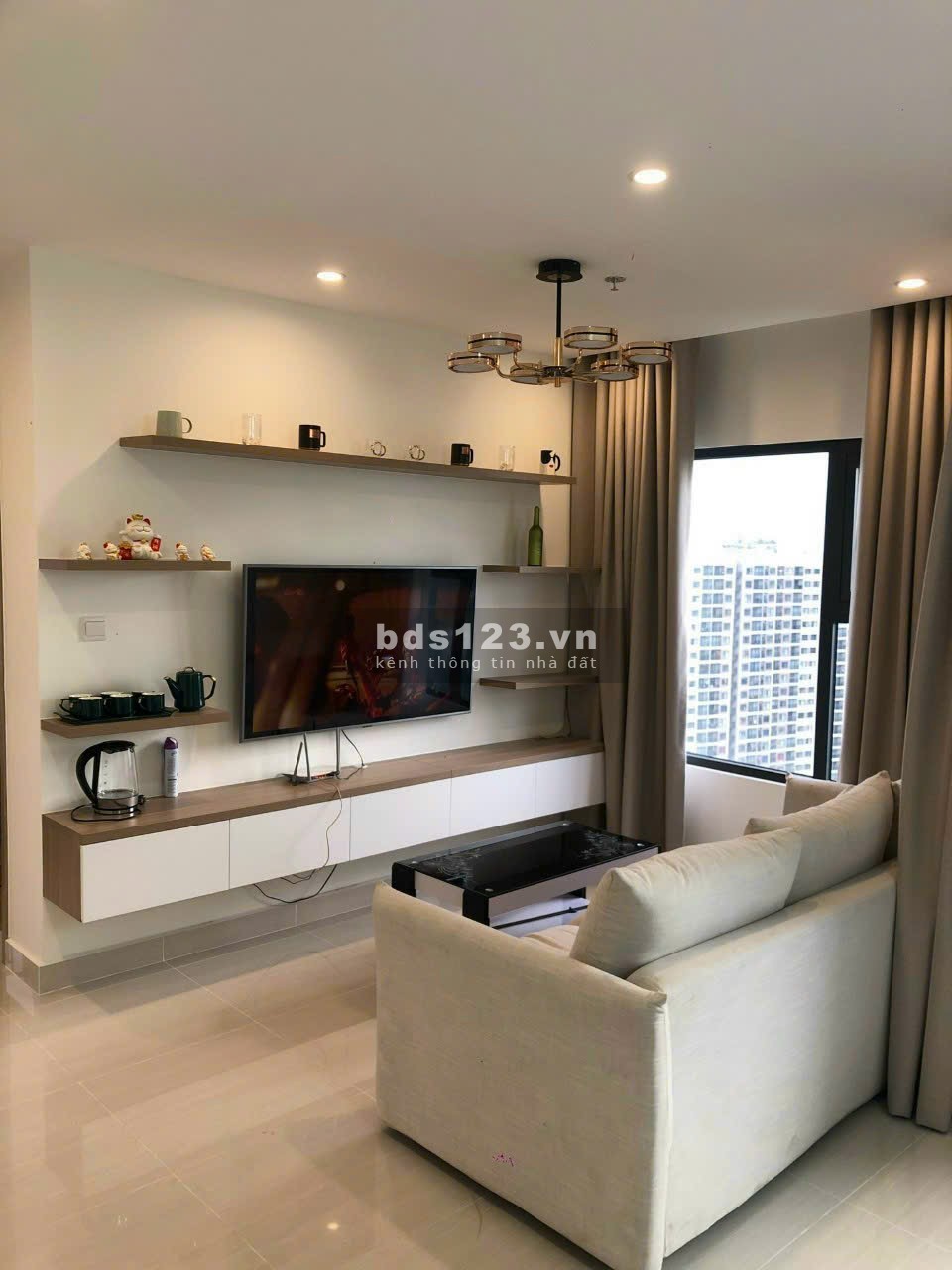 Cho thuê căn hộ 2 phòng ngủ căn góc 69m2 Vinhomes Grand Park quận 9 nhà mới