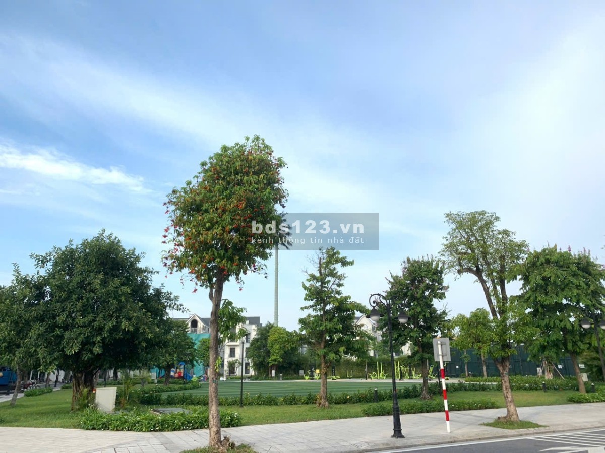 Bán biệt Thự Vinhomes Ocean Park - Gia Lâm - lô góc, sổ đỏ lâu dài, vị trí đối diện công viên