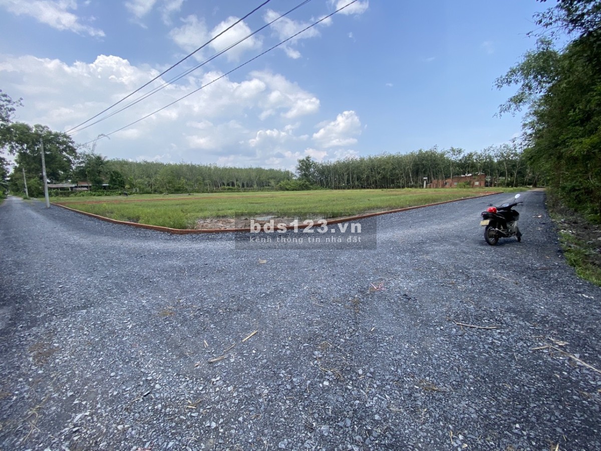 Đất mặt tiền đường lộ nhựa 187.3m2, giá 350 triệu