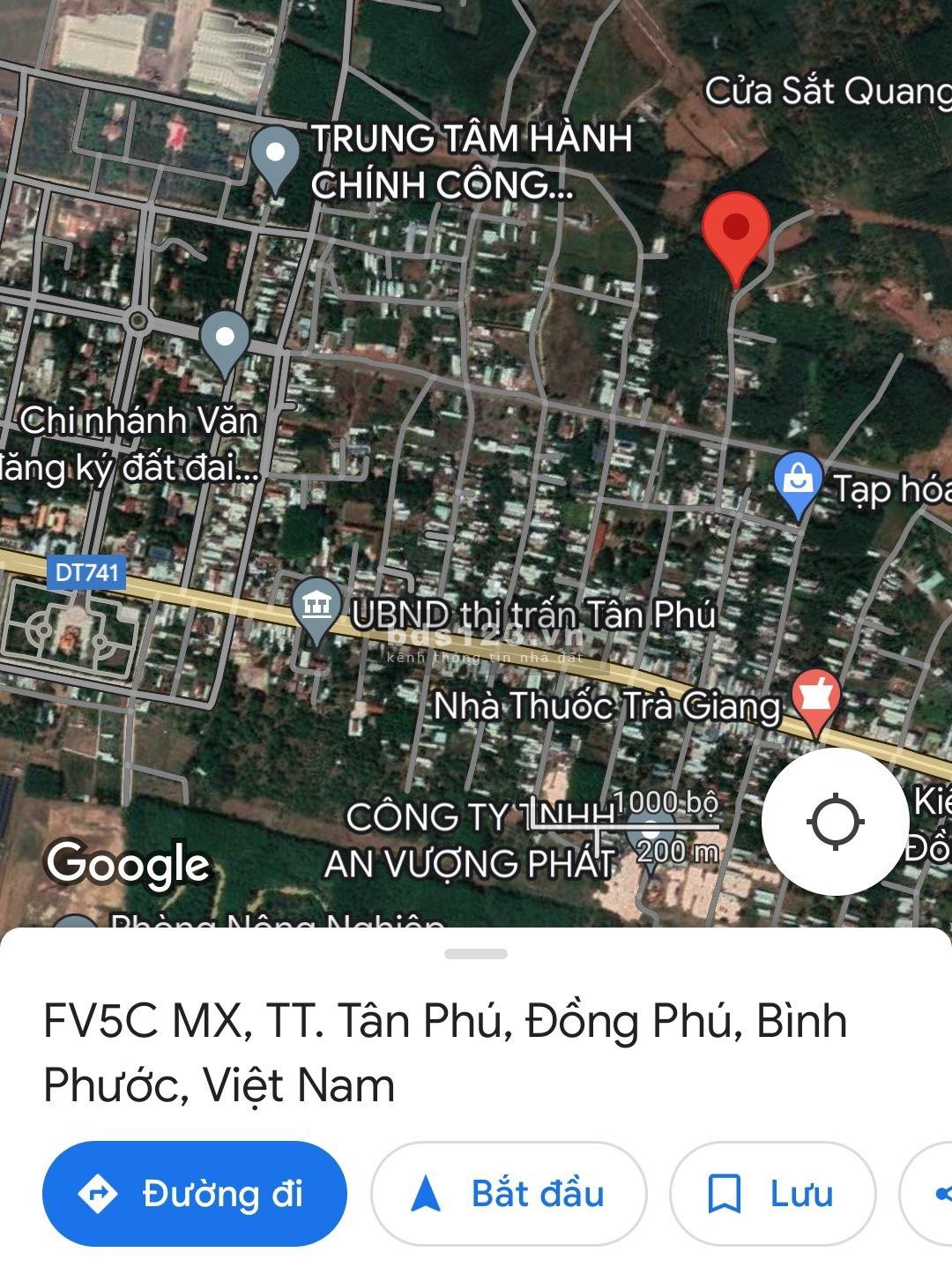Bà chị có lô đất gần ngay TTHC Đồng Phú 230m2 cần bán giá siêu đầu tư!