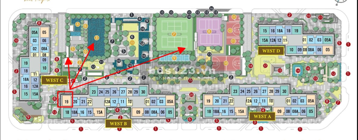 Siêu rẻ căn 3PN hướng ĐN tòa B Masteri trung tâm đại đô thị Smart City giá 4.8 tỷ