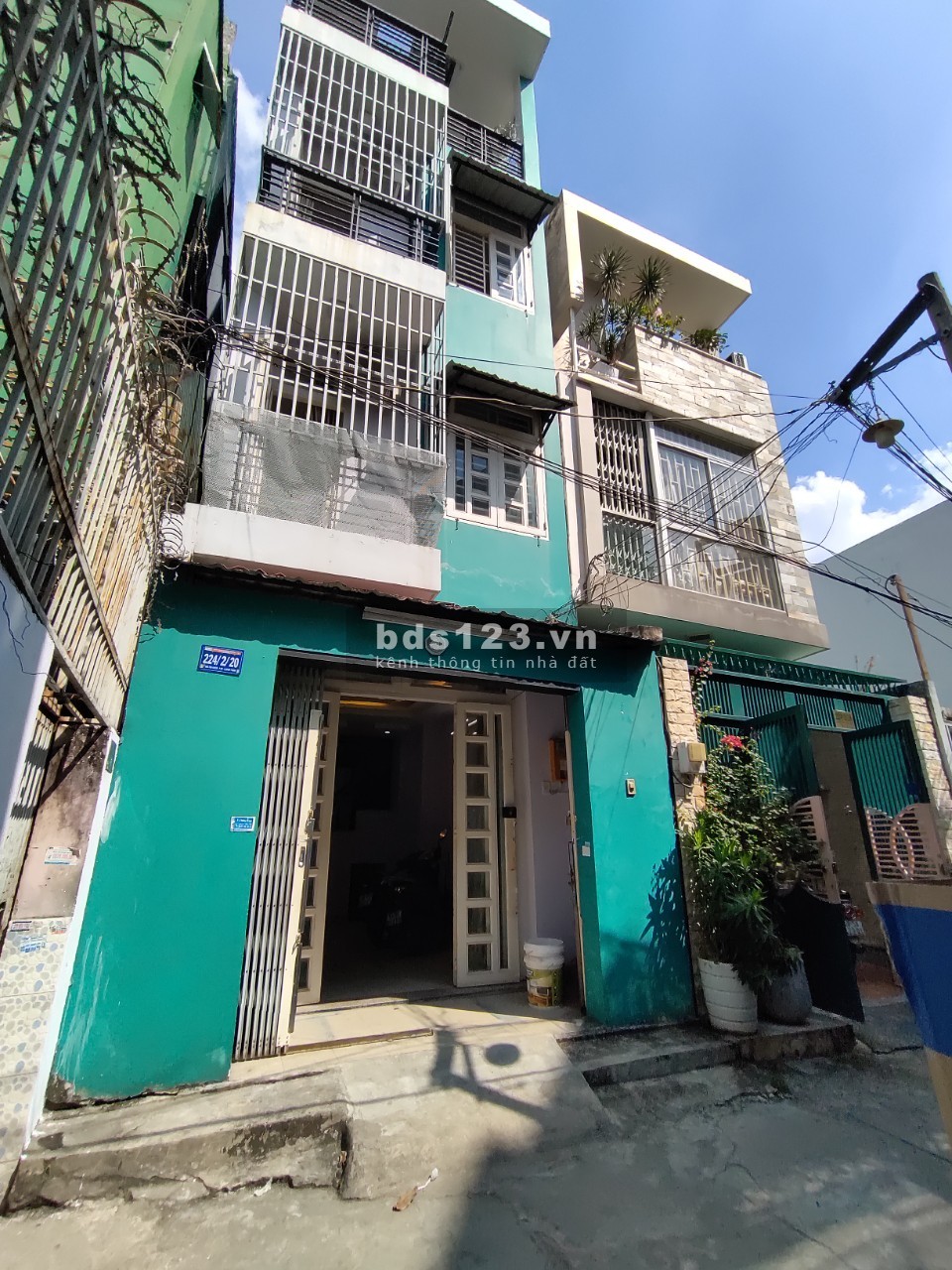 Phòng mới 4,7tr/th, wc trong, free internet,rác. nhà nằm giữa khu D1-2-3 - Ung Văn Khiêm