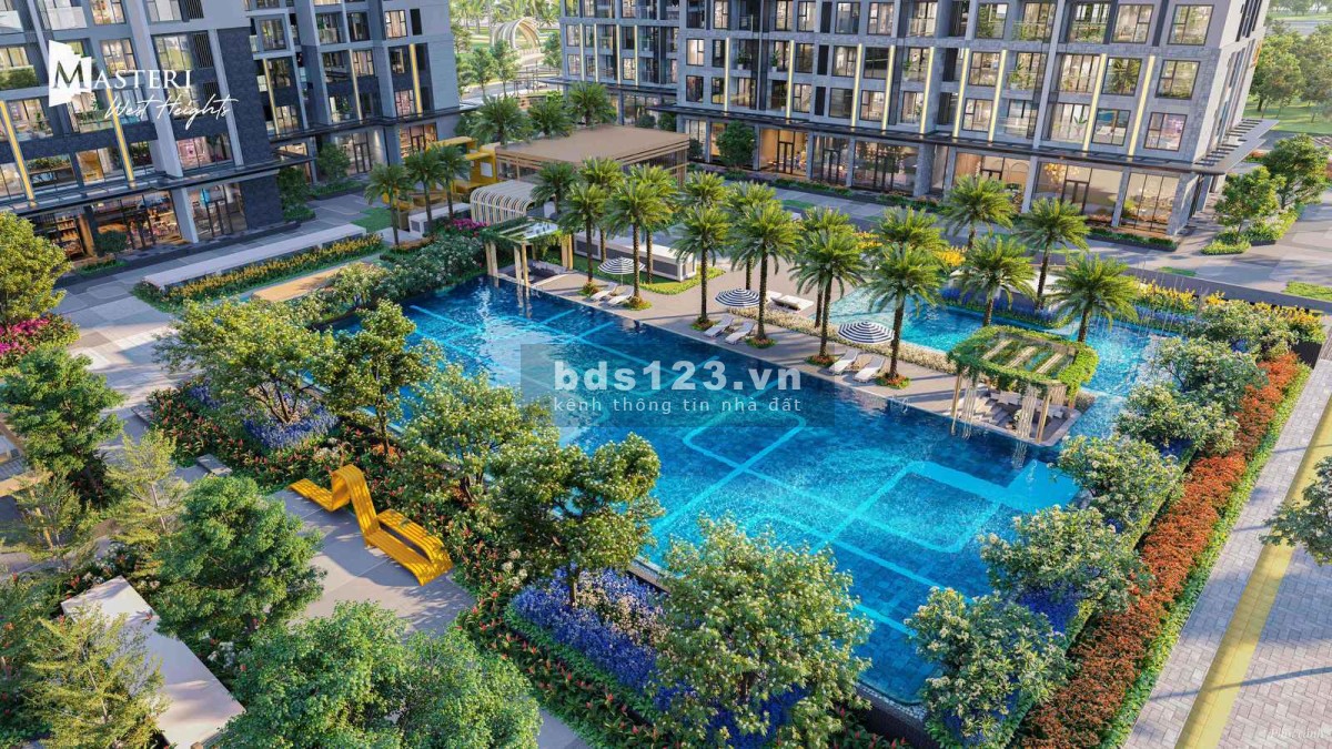 Siêu rẻ căn 3PN hướng ĐN tòa B Masteri trung tâm đại đô thị Smart City giá 4.8 tỷ