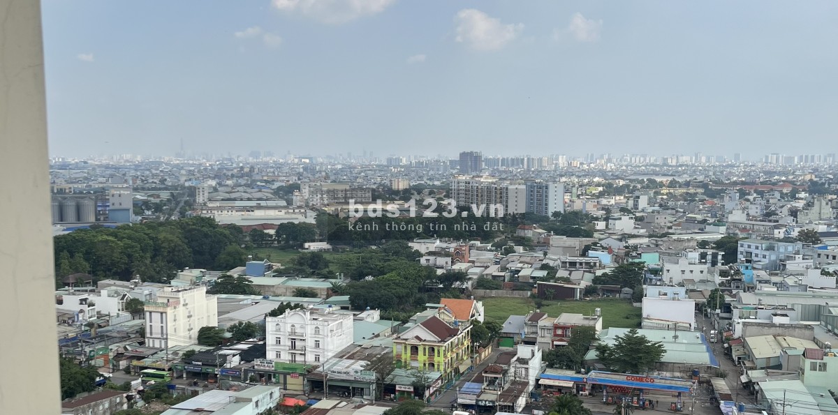 Căn hộ Vĩnh Lộc D'Gold 1PN-38m2 tầng cao, view PN Đông Nam gió cả ngày nhìn landmark