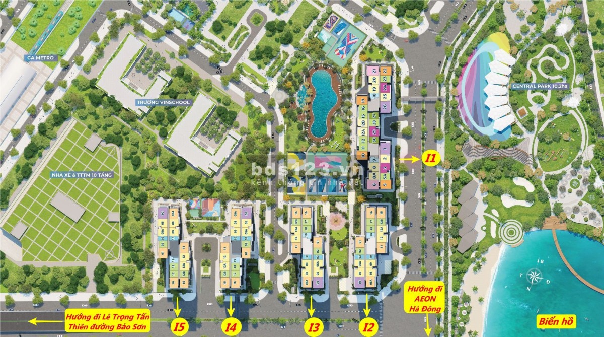 0588888328 - Imperia Smart city - Tòa I1 - căn 2pn1wc - 54.6m2 - 2 tỷ 600 bao phí