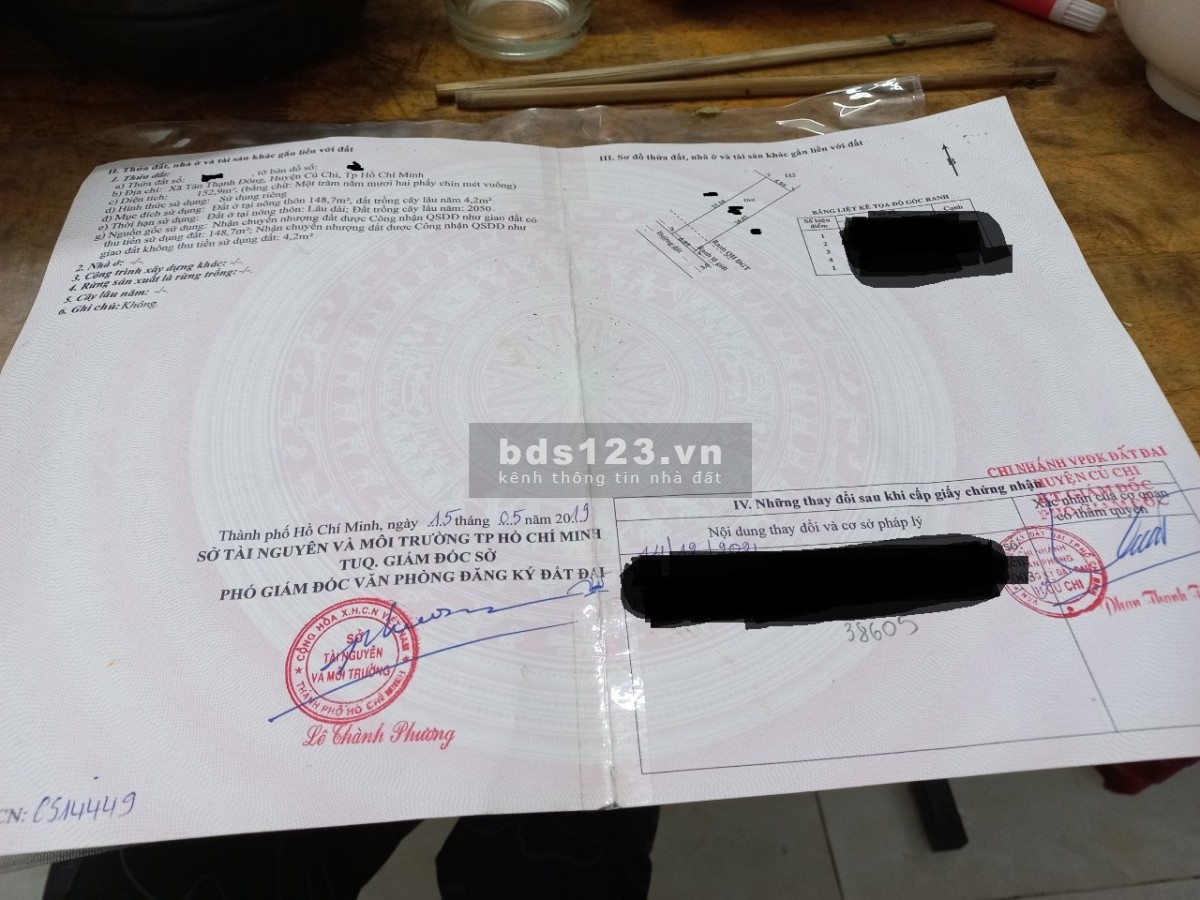 Bán 6x26m sẵn 7 phòng trọ gần trường tiểu học Tân Thạnh Đông 3. Cách TL15 200m. Giá 3tỷ TL