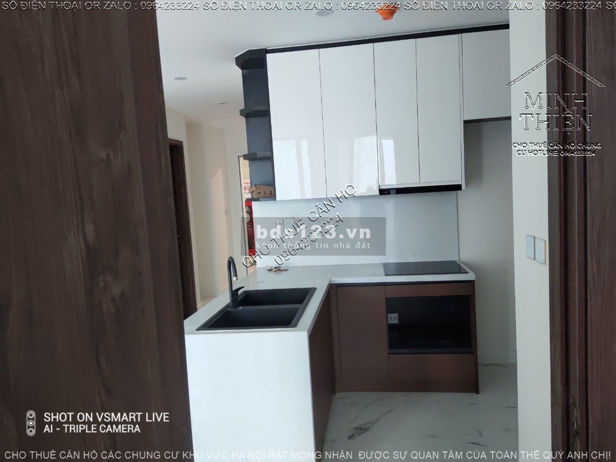 (Chung Cư Sunshine City KĐT Ciputra Cho Thuê) Căn 2 Ngủ Nội Thất Cơ bản Diện tích 80 mét vuông