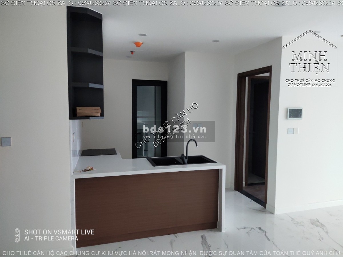 (Chung Cư Sunshine City KĐT Ciputra Cho Thuê) Căn 2 Ngủ Nội Thất Cơ bản Diện tích 80 mét vuông