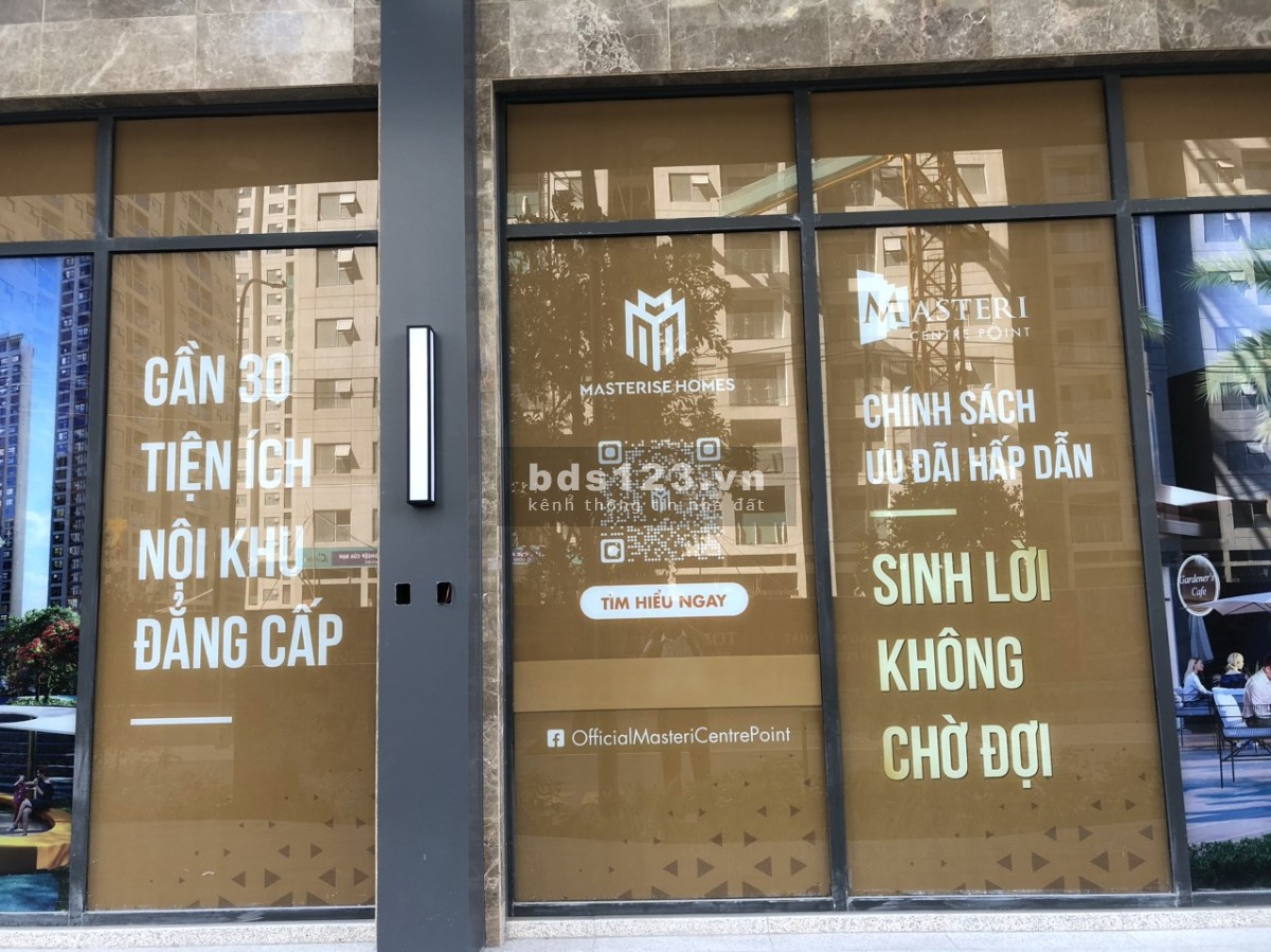 Cơ hội sở hữu căn hộ tại Masteri Centre Point, TP. Thủ Đức, giá từ 50-60 triệu đồng/m2.