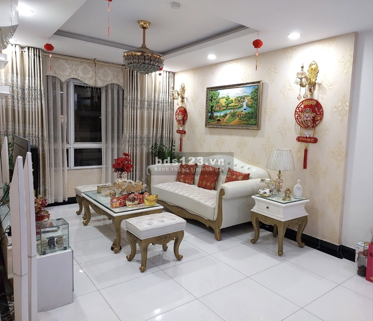 Chính chủ bán căn hộ KDC Giai Việt 104m2, 3 PN, 2 WC nhà đẹp, tặng toàn bộ nội thất