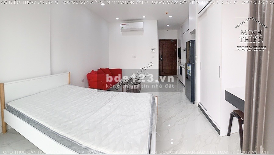 (Chung Cư d’el Dorado Tây Hồ cho Thuê) Căn Studio Full Nội Thất Cao Cấp Giá Cực Nét.