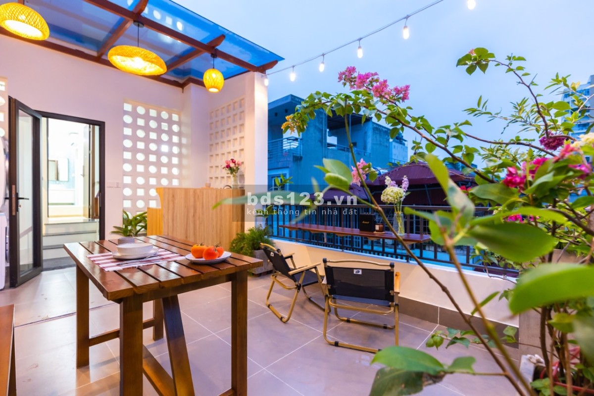 Chính chủ cho thuê căn hộ ở Ba Đình được thiết kế tối giản, hiện đại.