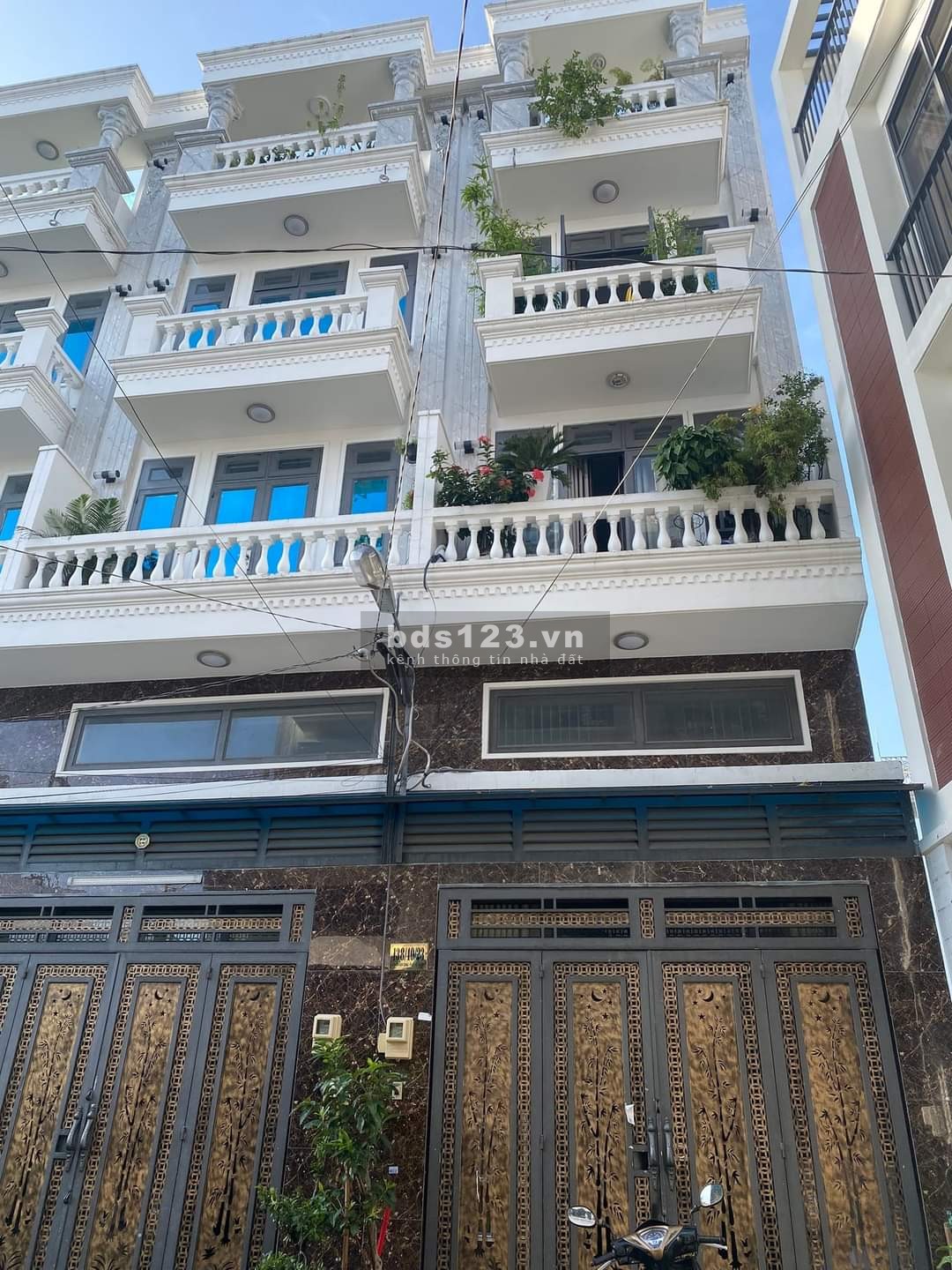 Nhà bán 6.1 tỷ, 55m2, 5 tầng. 5pn 5WC, Nguyễn duy cung, p12, Gò vấp. Nhà mới đẹp hẻm trước nhà 8m
