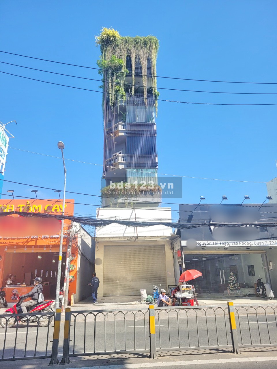 Cần cho thuê nhà trệt lửng 5x25m mặt tiền 270 Nguyễn Thị Thập Q7