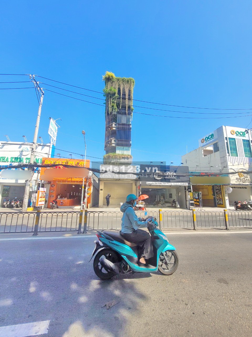 Cần cho thuê nhà trệt lửng 5x25m mặt tiền 270 Nguyễn Thị Thập Q7