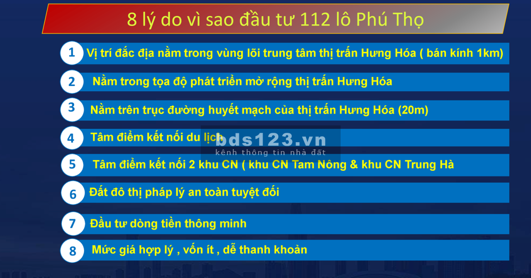 bán đất nền biệt thự ở Hưng Hóa Phú Thọ giá dưới nhỉnh 900tr