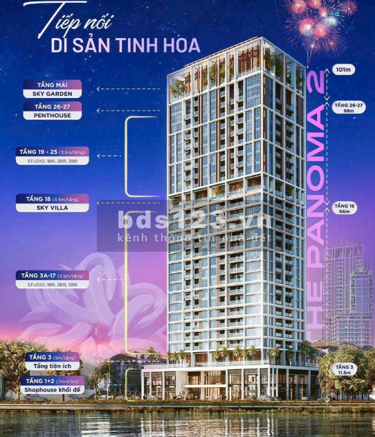 The Panoma 2 - Căn hộ trong toà tháp đắc địa của Đà Nẵng