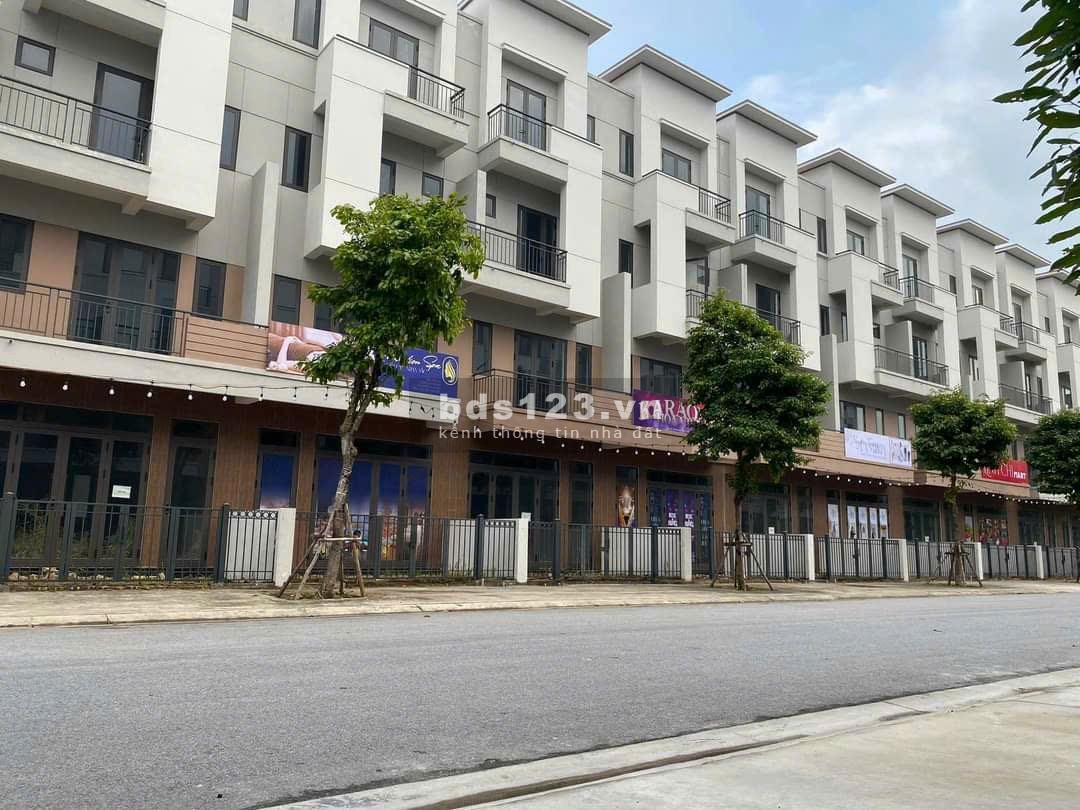 Căn ngoại giao duy nhất dự án, shophouse 75m2, 3 tầng, chân đế chung cư, tiện ích hiện hữu