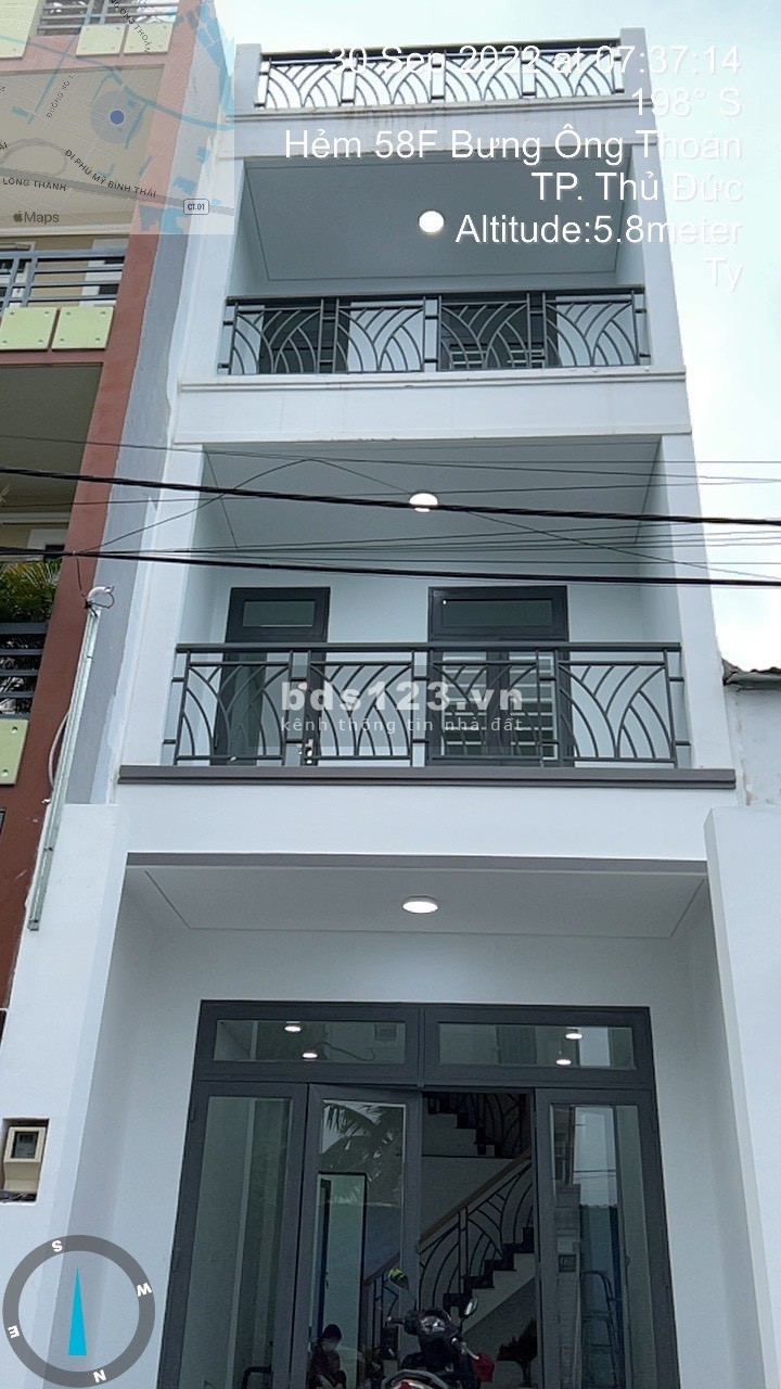 Chính chủ cần bán nhà hẻm 54 Bưng Ông Thoàn. Giá 5.5 tỷ
