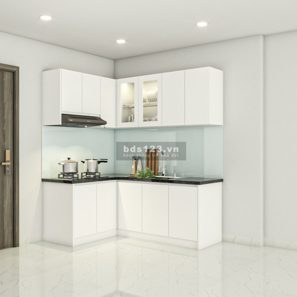 Cho thuê căn hộ 1PN+ bếp rèm, máy lạnh Vinhomes Quận 9 chỉ 6 triệu