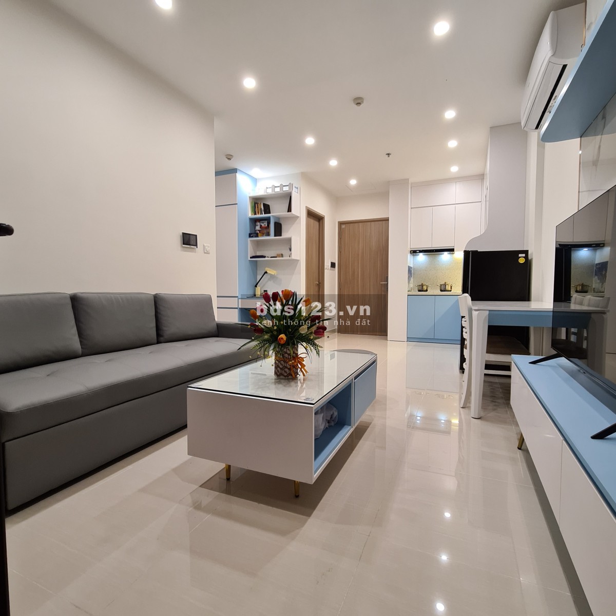 Cho thuê căn hộ 1 ngủ +, nội thất đẹp, Vin Smart City, 0888516777