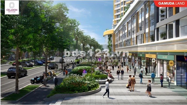 Shophouse Celadon-Giá gốc trực tiếp từ CĐT không chênh lệch mặt tiền KD 15m.LH PKD.CĐT 0933 149 558