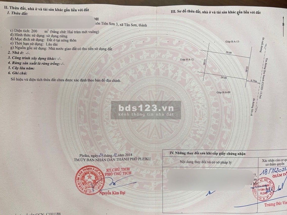 Cần bán nhà vườn vỉew Biển Hồ Pleiku kết hợp khai thác dòng tiền