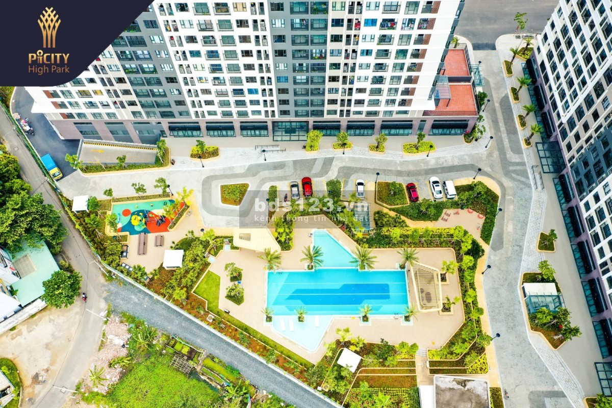 Cho thuê CH Picity High Park, 50M2-1PN, có nội thất giá 7 Triệu/Tháng