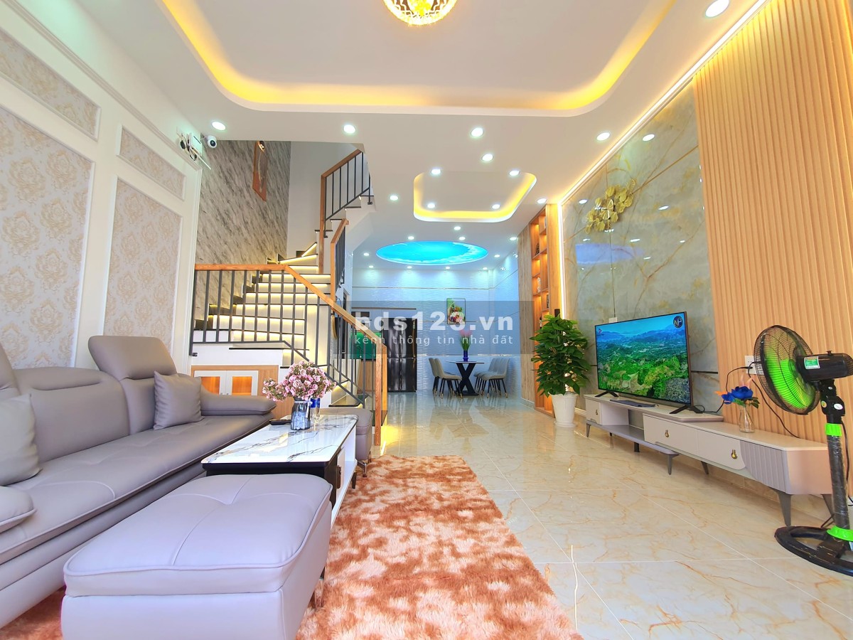 Giá hạ gần 1 tỷ - Quang Trung, Gò Vấp - 50m2- 5x10m2- 3 Tầng- 4PN- Giá nhỉnh 5.5 tỷ TL