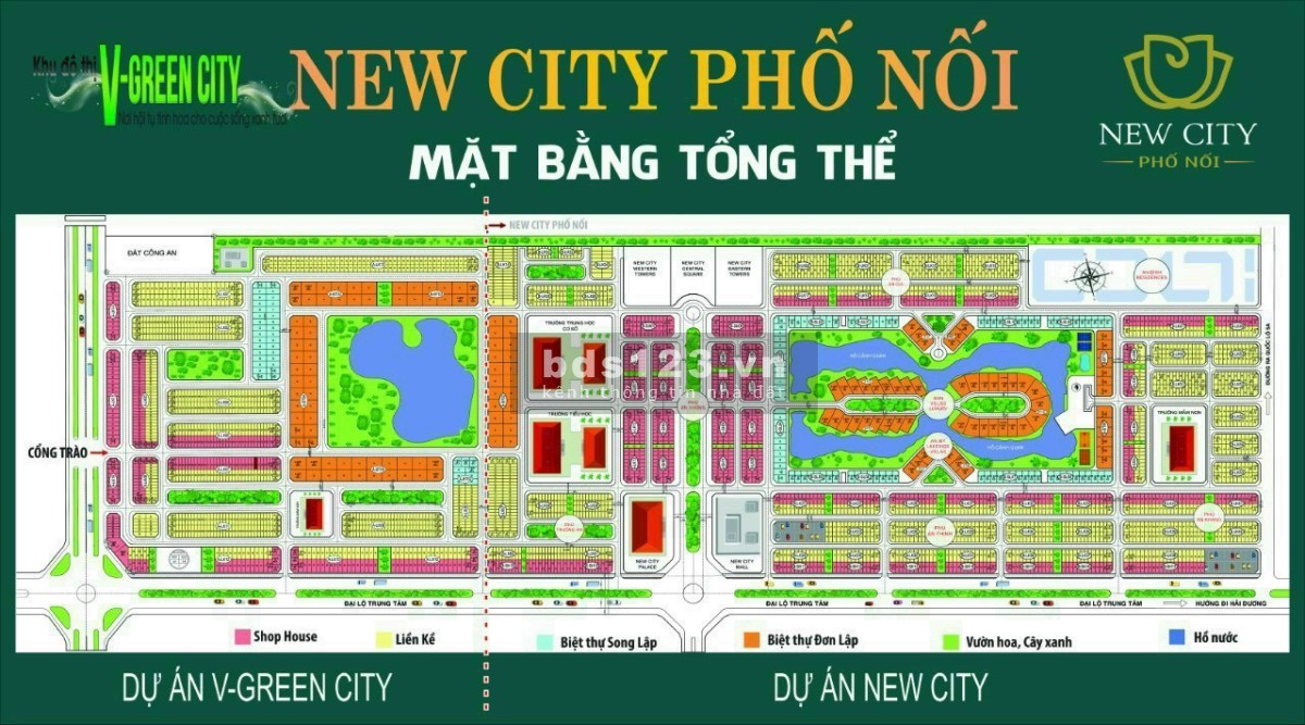 HOT! Tổng hợp quỹ hàng New City Phố Nối giá rẻ chỉ từ 8xtr/m2 LH 0937 595123 để chốt được lô đẹp rẻ